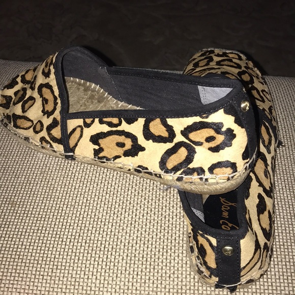 Brand new Sam Edelman leopard espadrilles size 10M - Picture 2 of 5